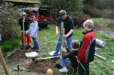 Fence Building Service Project