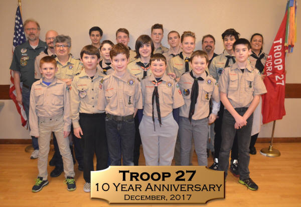 About Troop 27 of Fox Island, WA