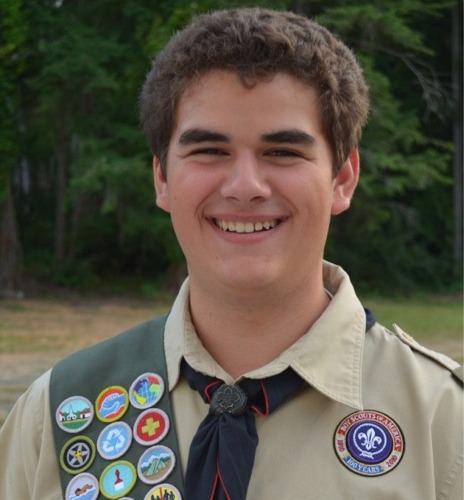 Eagle Scout Spencer Godfrey