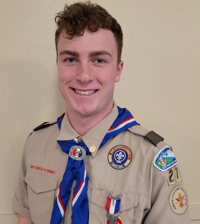 Eagle Scout Max Walker