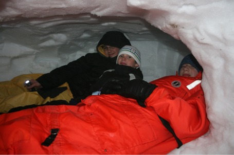 Snow Caves on Mt. Rainier